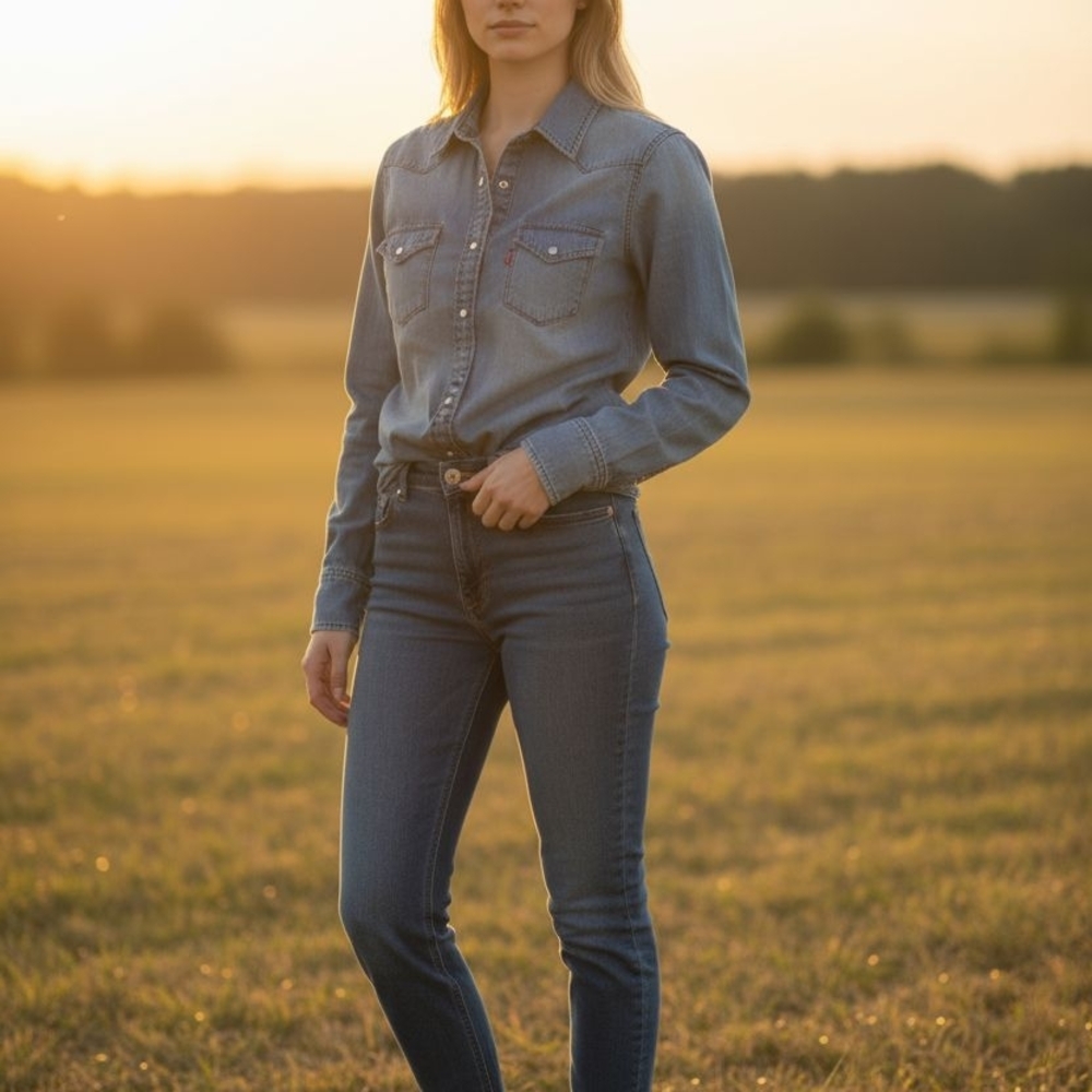 Levi's Women's Western Shirt